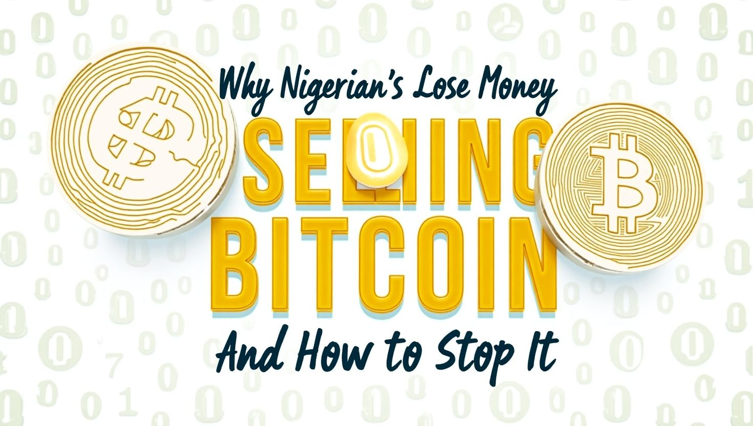 Stop Losing Money: How to Sell Bitcoin in Nigeria Right